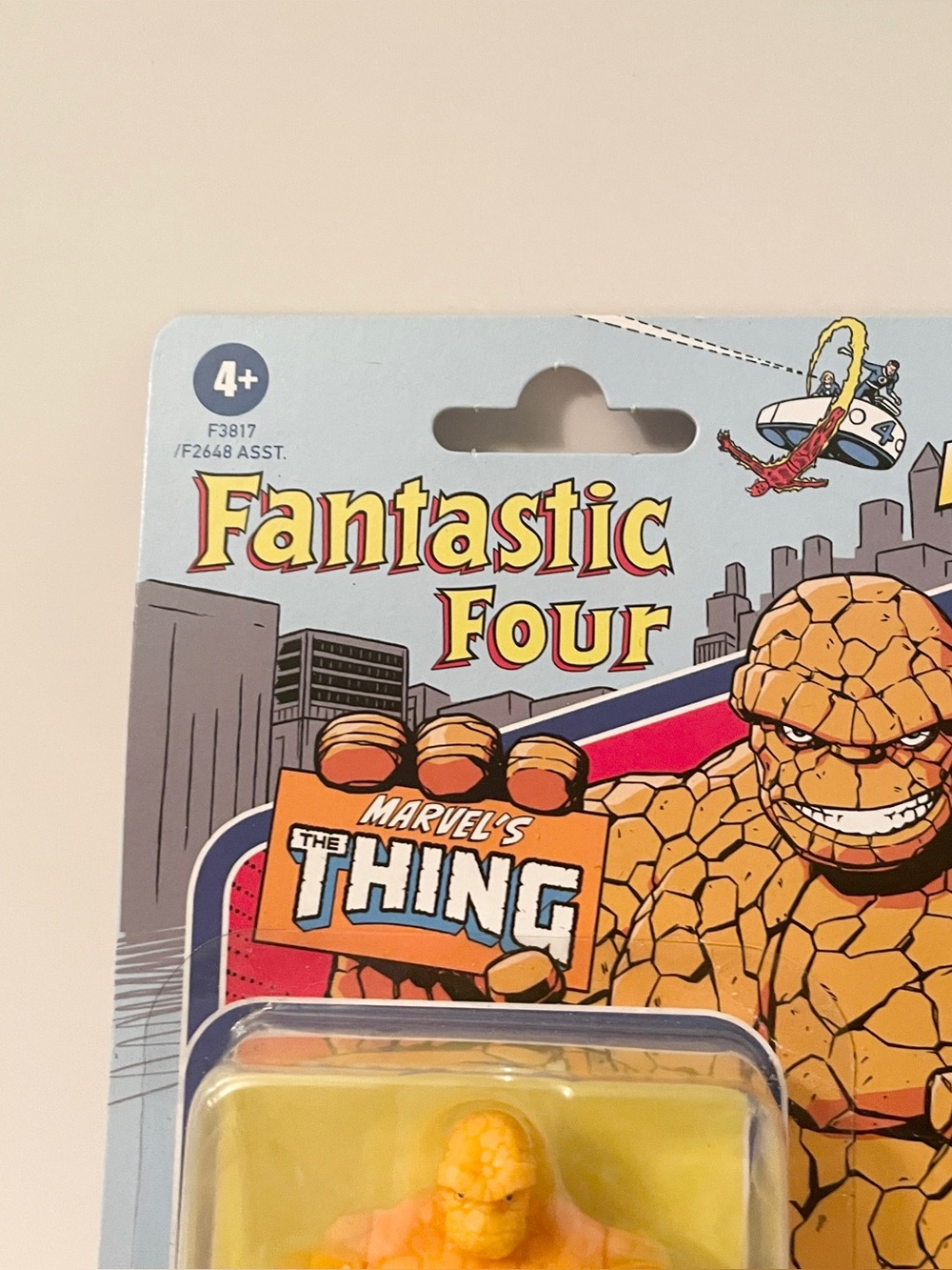 Marvel Legends Retro Fantastic Four The Thing 3.75" Action Figure Kenner - Picture 5 of 16